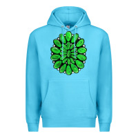 Ocean Blue green gemstone Premium Hoodie - RanaPortraitStore