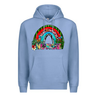 Colony Blue nurse Premium Hoodie - SublimationCraftShop
