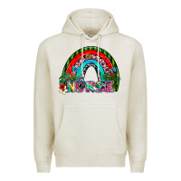 Oatmeal Heather nurse Premium Hoodie - SublimationCraftShop
