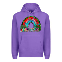 Purple nurse Premium Hoodie - SublimationCraftShop