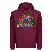 Burgundy nurse Premium Hoodie - SublimationCraftShop