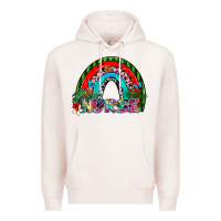 Pale Pink nurse Premium Hoodie - SublimationCraftShop