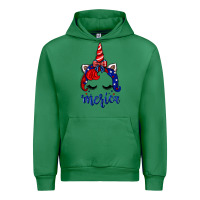 Emerald 4th of July unicorn Urban Hoodie - Neo Western