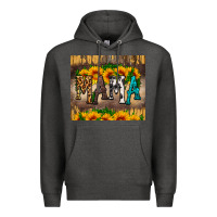 Charcoal Heather mama tumbler Premium Hoodie - HRA Design Shop