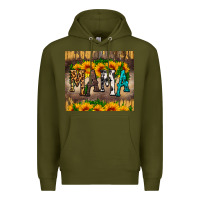 Army Green mama tumbler Premium Hoodie - HRA Design Shop