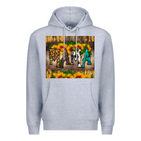 Heather Grey mama tumbler Premium Hoodie - HRA Design Shop