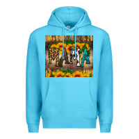 Ocean Blue mama tumbler Premium Hoodie - HRA Design Shop