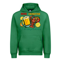 Emerald beer&crawfish that's why i'm here Urban Hoodie - FaDigitalArtStudio