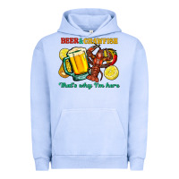 Pigment Grape Ice beer&crawfish that's why i'm here Urban Hoodie - FaDigitalArtStudio
