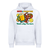 White beer&crawfish that's why i'm here Urban Hoodie - FaDigitalArtStudio