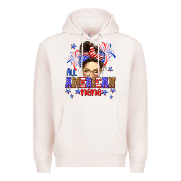 Pale Pink All American nana Premium Hoodie - Neo Western