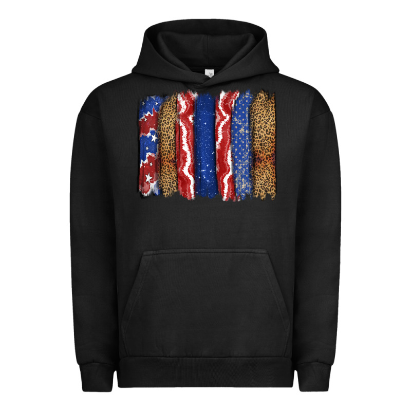 4th Of July Brushstroke Urban Hoodie by CowGirlArtShop | Teevron