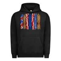 Pigment Black 4th of July brushstroke Urban Hoodie - CowGirlArtShop