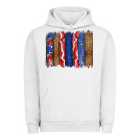Pigment Lunar Rock 4th of July brushstroke Urban Hoodie - CowGirlArtShop