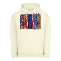 Pigment Pistachio 4th of July brushstroke Urban Hoodie - CowGirlArtShop