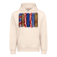 Sandshell 4th of July brushstroke Urban Hoodie - CowGirlArtShop