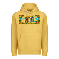 Antique Gold mini sunflower libbey cup Premium Hoodie - HRA Design Shop