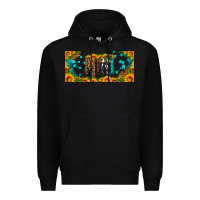 Black mini sunflower libbey cup Premium Hoodie - HRA Design Shop