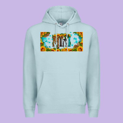 Mini Sunflower Libbey Cup Premium Hoodie Designed By Hra Design Shop