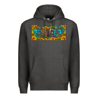 Charcoal Heather mini sunflower libbey cup Premium Hoodie - HRA Design Shop