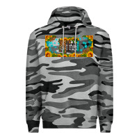 Slate Camo mini sunflower libbey cup Premium Hoodie - HRA Design Shop