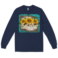 Navy western mother's day mawmaw tumbler Long Sleeve Tee - BarkalooDesign