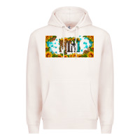 Pale Pink mini sunflower libbey cup Premium Hoodie - HRA Design Shop