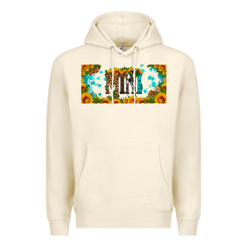 Mini Sunflower Libbey Cup Premium Hoodie by HRA Design Shop | Teevron