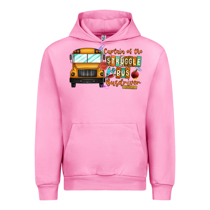 Captain Of Struggle Bus Busdriver Urban Hoodie by CowhideDigitalArt | Teevron
