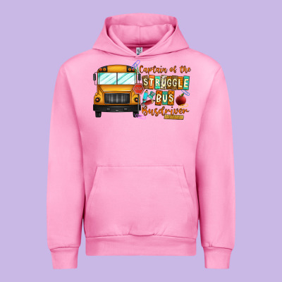 Captain Of Struggle Bus Busdriver Urban Hoodie Designed By Cowhidedigitalart