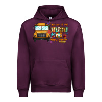 Mauve Wine captain of struggle bus busdriver Urban Hoodie - CowhideDigitalArt