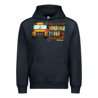 Navy captain of struggle bus busdriver Urban Hoodie - CowhideDigitalArt