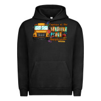 Pigment Black captain of struggle bus busdriver Urban Hoodie - CowhideDigitalArt