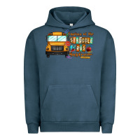Pigment Midnight Navy captain of struggle bus busdriver Urban Hoodie - CowhideDigitalArt