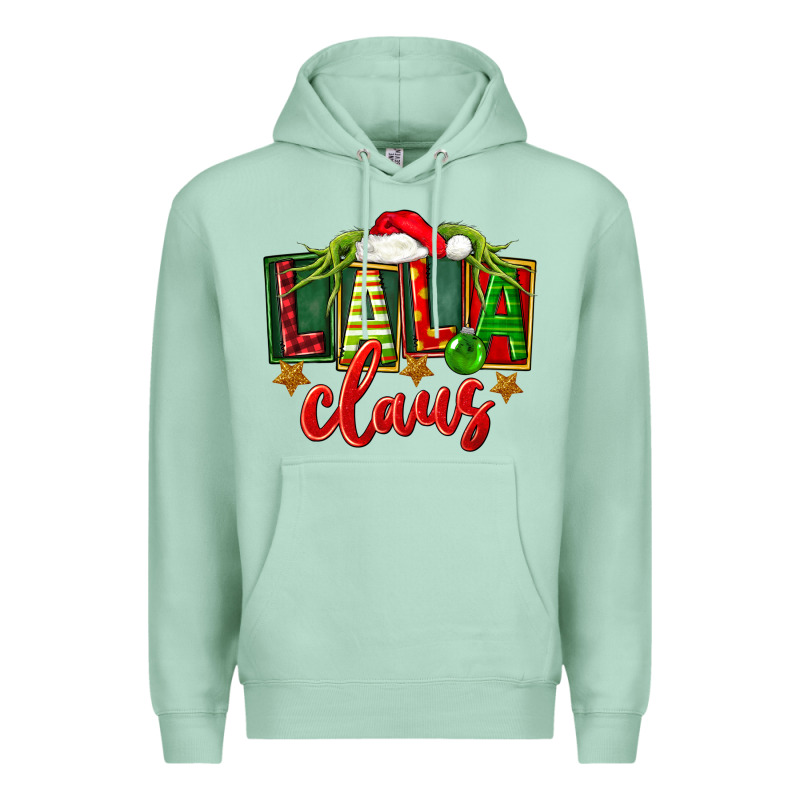 Christmas Lala Claus Premium Hoodie by FaDigitalArtStudio | Teevron