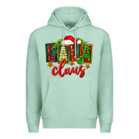 Seafoam Christmas lala claus Premium Hoodie - FaDigitalArtStudio