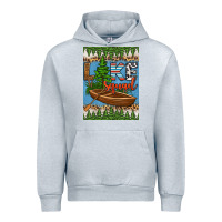 Heather Grey lake squad air freshener Urban Hoodie - HRA Design Shop