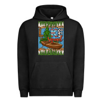 Pigment Black lake squad air freshener Urban Hoodie - HRA Design Shop