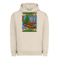 Pigment French Oak lake squad air freshener Urban Hoodie - HRA Design Shop
