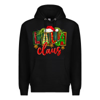 Black Christmas lala claus Premium Hoodie - FaDigitalArtStudio