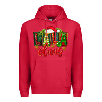 Cardinal Christmas lala claus Premium Hoodie - FaDigitalArtStudio
