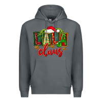 Rock Christmas lala claus Premium Hoodie - FaDigitalArtStudio
