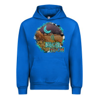 Cobalt neon moon Urban Hoodie - SublimationCraftShop