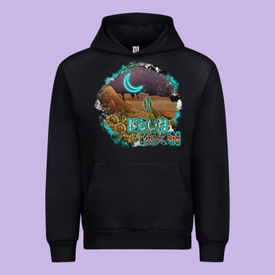 Neon Moon Urban Hoodie Designed By Sublimationcraftshop