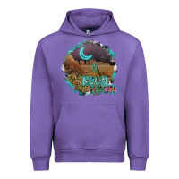 Tulip neon moon Urban Hoodie - SublimationCraftShop