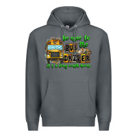 Rock Be Nice To The Bus Driver It's A Long Walk Home Premium Hoodie - CowhideDigitalArt