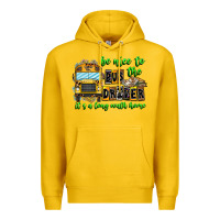 Lemon Be Nice To The Bus Driver It's A Long Walk Home Premium Hoodie - CowhideDigitalArt