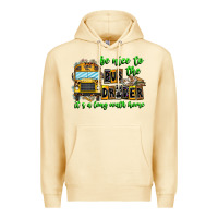 Pina Colada Be Nice To The Bus Driver It's A Long Walk Home Premium Hoodie - CowhideDigitalArt