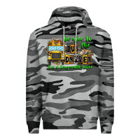 Slate Camo Be Nice To The Bus Driver It's A Long Walk Home Premium Hoodie - CowhideDigitalArt