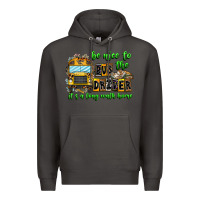 Smoke Be Nice To The Bus Driver It's A Long Walk Home Premium Hoodie - CowhideDigitalArt